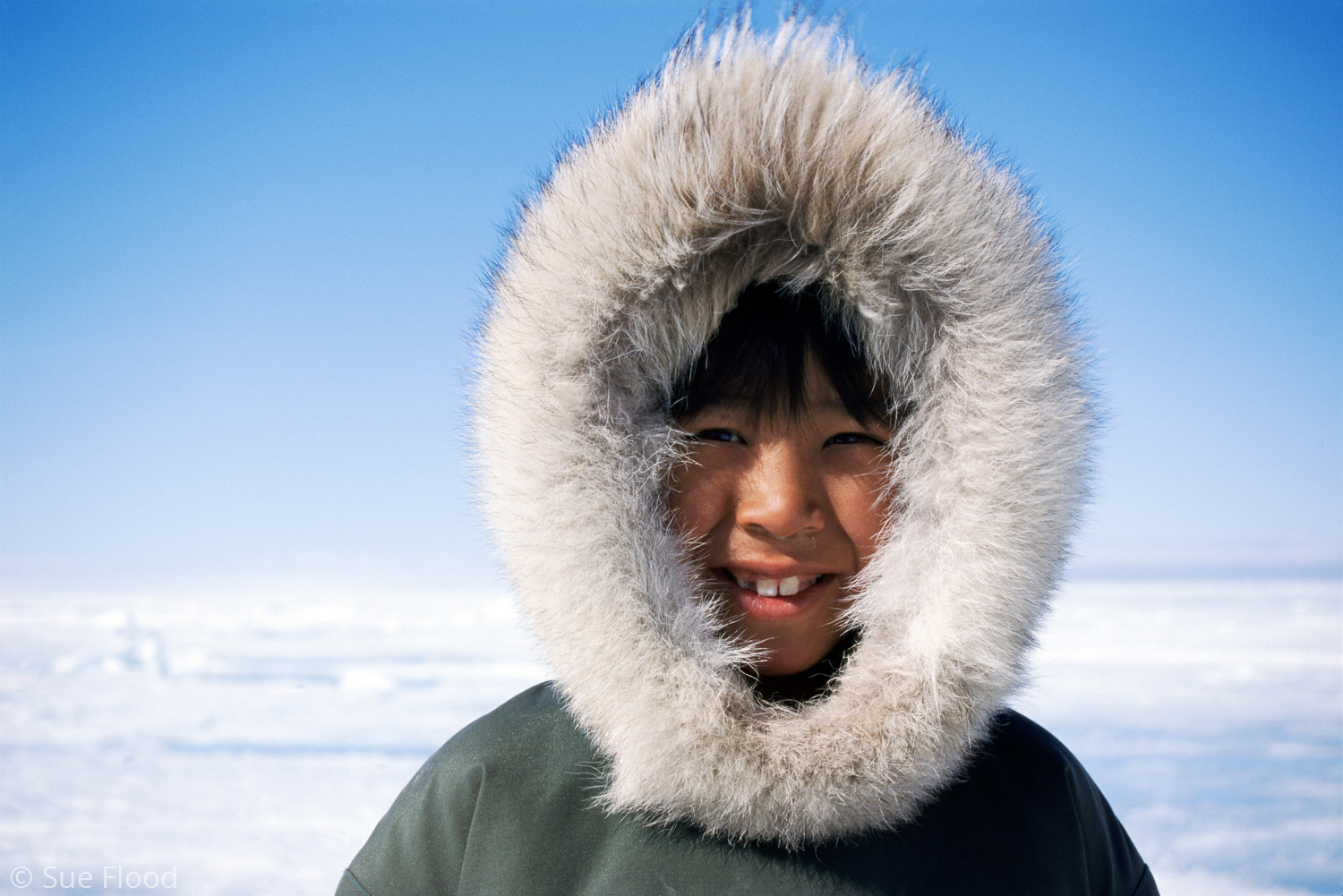 Apak, young Inuit man, Nunavut, Canadian high Arctic