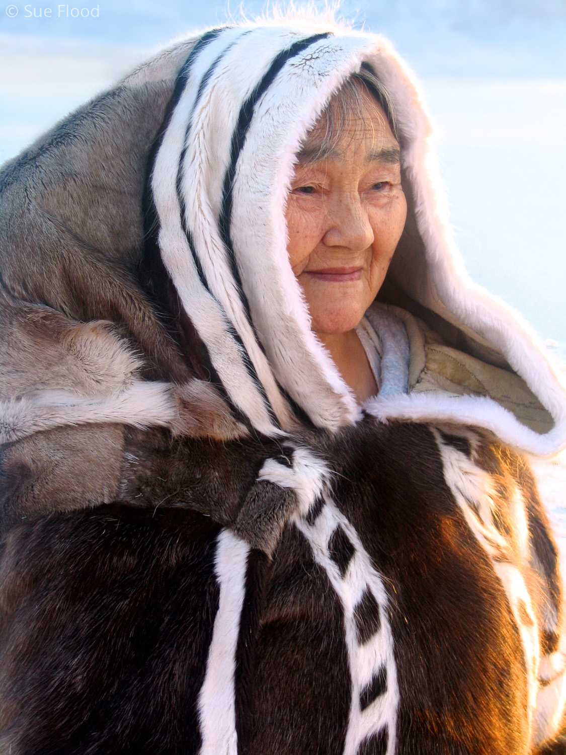 Qaapik, elder in Arctic Bay, Nunavut, Canadian high Arctic
