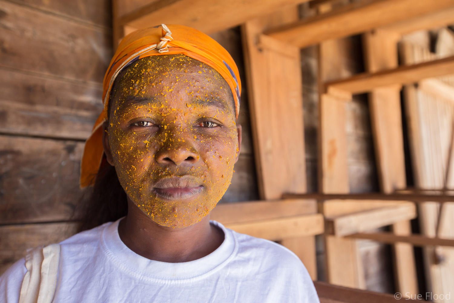 Woman in Anjajavy, Madagascar