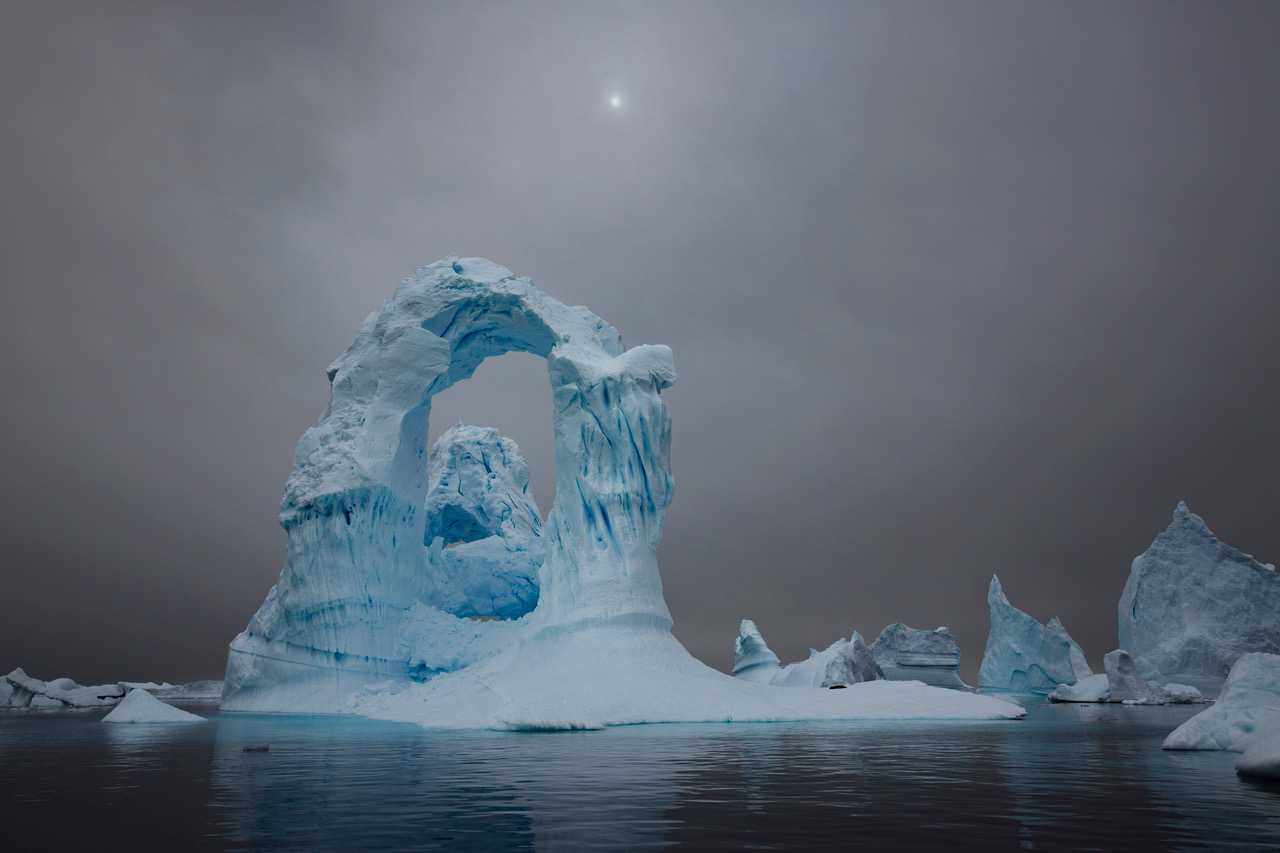 Iceberg image from by Sue Flood